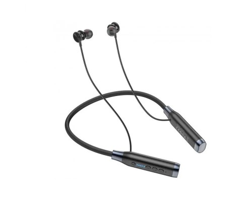 Бездротові навушники HOCO ES62 Pretty neck-hang BT earphones Black (6931474770738)