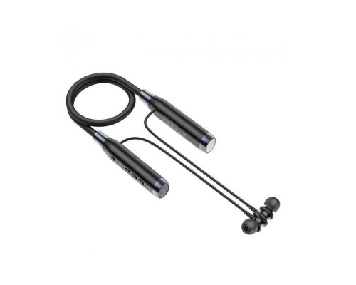 Бездротові навушники HOCO ES62 Pretty neck-hang BT earphones Black (6931474770738)