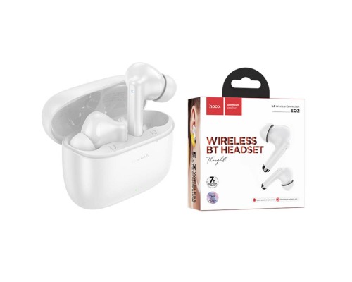 Бездротові навушники HOCO EQ2 Thought true wireless BT headsetWhite (6931474798534)