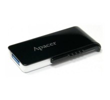 Flash Apacer USB 3.0 AH350 64Gb black (AP64GAH350B-1) 