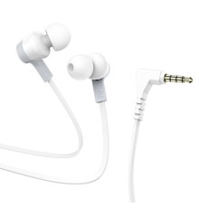 Навушники HOCO M86 Oceanic universal earphones with mic White (6931474751638)