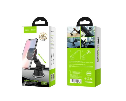 Автотримач для телефона HOCO CA42 Cool Journey in-car dashboard holder with stretch rod Black/Red (6957531093237) Автотримач для телефона HOCO CA42 Cool Journey in-car dashboard holder with stretch rod Black/Red (6957531093237)