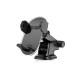 Автотримач для телефона HOCO H3 Shiny press type car holder(center console) Black (6931474790231)