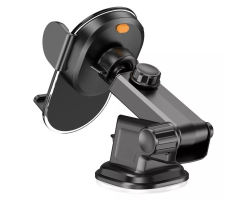Автотримач для телефона HOCO H3 Shiny press type car holder(center console) Black (6931474790231) Автотримач для телефона HOCO H3 Shiny press type car holder(center console) Black (6931474790231)