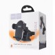 Автотримач для телефона HOCO H3 Shiny press type car holder(center console) Black (6931474790231)