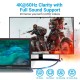 Кабель мультимедійний USB-C 3.1 to HDMI 1.5m 4K 60 Гц Thunderbolt 3 HDCP2.2 PVC Black Vention (CRBBG)