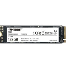 Накопичувач SSD M.2 Patriot P300 128GB NVMe 2280 PCIe 3.0 3D TLC (P300P128GM28)