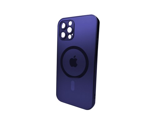 Чохол для смартфона AG Glass Matt Frame Color MagSafe Logo for Apple iPhone 12 Pro Deep Purple (AGMattFrameMGiP12PDPurple) Чохол для смартфона AG Glass Matt Frame Color MagSafe Logo for Apple iPhone 12 Pro Deep Purple (AGMattFrameMGiP12PDPurple)