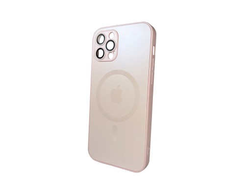 Чохол для смартфона AG Glass Matt Frame Color MagSafe Logo for Apple iPhone 12 Pro Chanel Pink (AGMattFrameMGiP12PPink) Чохол для смартфона AG Glass Matt Frame Color MagSafe Logo for Apple iPhone 12 Pro Chanel Pink (AGMattFrameMGiP12PPink)