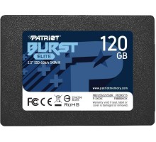 SSD Patriot Burst Elite 120GB 2.5&quot; 7mm SATAIII TLC 3D (PBE120GS25SSDR) 