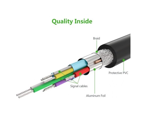 Кабель UGREEN US210 USB 3.0 AM to BM Print Cable 2m (Black)(UGR-10372) (UGR-10372) Кабель UGREEN US210 USB 3.0 AM to BM Print Cable 2m (Black)(UGR-10372) (UGR-10372)