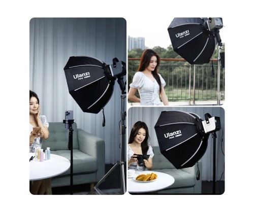 Софтбокс Ulanzi Vijim 40cm Octagonal Softbox with Mini Bowens Mount and Grid (L066 LAS002) (L066) Софтбокс Ulanzi Vijim 40cm Octagonal Softbox with Mini Bowens Mount and Grid (L066 LAS002) (L066)