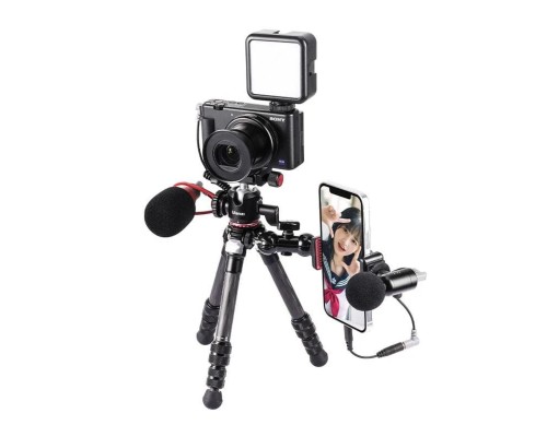 Штатив Ulanzi Vijim Multifunctional Carbon Fiber Tripod + Arca Swiss Ballhead (2255 MT-20) (UV-2255) Штатив Ulanzi Vijim Multifunctional Carbon Fiber Tripod + Arca Swiss Ballhead (2255 MT-20) (UV-2255)
