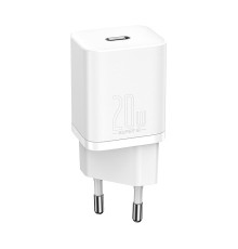 Мережевий зарядний пристрій Baseus Super Si Quick Charger 1C 20W EU White (CCSUP-B02)