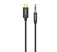 Аудiо-кабель Baseus Yiven Type-C male To 3.5 male Audio Cable M01 Black (CAM01-01) 
