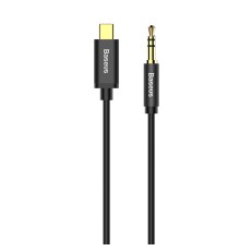 Аудіокабель Baseus Yiven Type-C male To 3.5 male Audio Cable M01 Black (CAM01-01)