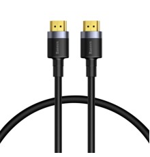 Кабель Baseus Cafule 4KHDMI Male To 4KHDMI Male Adapter Cable 1m Black (CADKLF-E01)