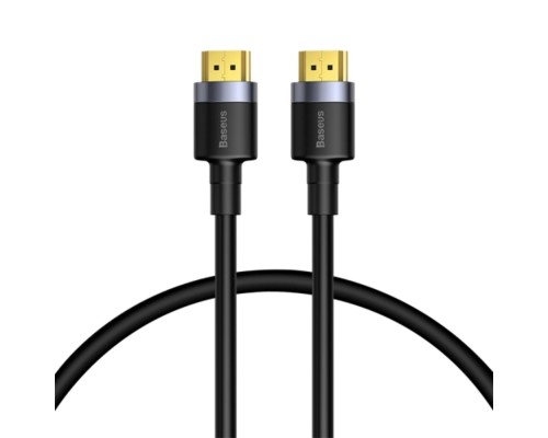 Кабель Baseus Cafule 4KHDMI Male To 4KHDMI Male Adapter Cable 1m Black (CADKLF-E01) Кабель Baseus Cafule 4KHDMI Male To 4KHDMI Male Adapter Cable 1m Black (CADKLF-E01)