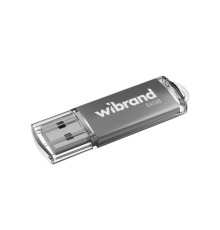 Флеш-накопичувач Wibrand USB 2.0 Cougar 64Gb Silver (WI2.0/CU64P1S)
