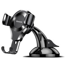 Автотримач для телефона Baseus Osculum Type Gravity Car Mount Black (SUYL-XP01)