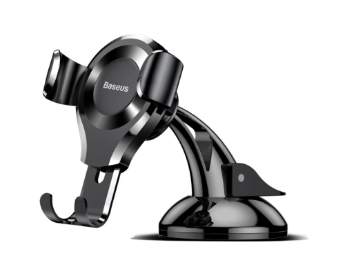 Автотримач для телефона Baseus Osculum Type Gravity Car Mount Black (SUYL-XP01)