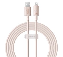 Кабель Baseus Habitat Series Fast Charging Cable USB to iP 2.4A 2m Wheat Pink (P10360200421-01)