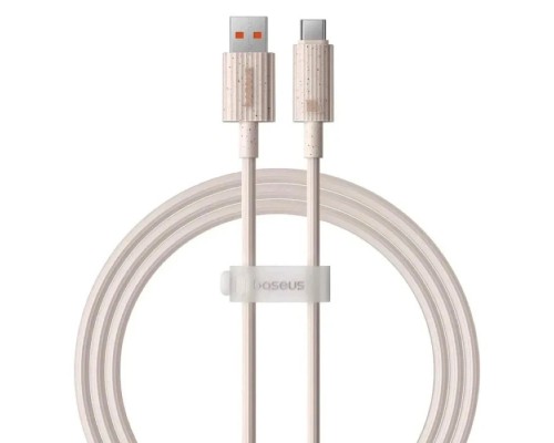 Кабель Baseus Habitat Series Fast Charging Cable USB to Type-C 100W 1m Wheat Pink (P10360203421-00) Кабель Baseus Habitat Series Fast Charging Cable USB to Type-C 100W 1m Wheat Pink (P10360203421-00)