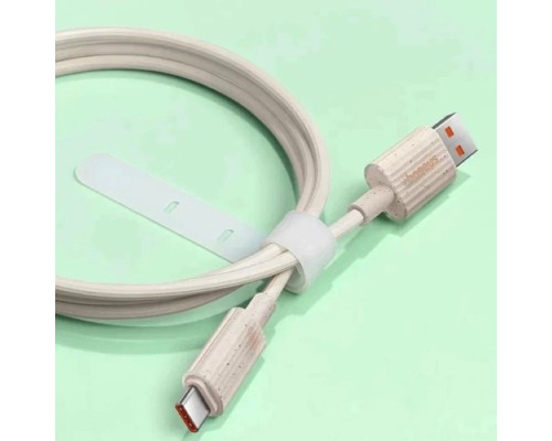 Кабель Baseus Habitat Series Fast Charging Cable USB to Type-C 100W 1m Wheat Pink (P10360203421-00) Кабель Baseus Habitat Series Fast Charging Cable USB to Type-C 100W 1m Wheat Pink (P10360203421-00)