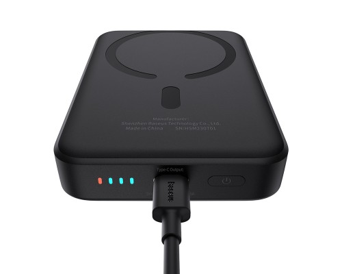 Зовнішній акумулятор Baseus Magnetic Mini Air Wireless Fast Charge Power Bank 10000mAh 20W Cluster Black (P10059001113-00) Зовнішній акумулятор Baseus Magnetic Mini Air Wireless Fast Charge Power Bank 10000mAh 20W Cluster Black (P10059001113-00)