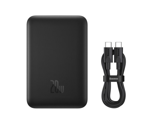 Зовнішній акумулятор Baseus Magnetic Mini Air Wireless Fast Charge Power Bank 10000mAh 20W Cluster Black (P10059001113-00) Зовнішній акумулятор Baseus Magnetic Mini Air Wireless Fast Charge Power Bank 10000mAh 20W Cluster Black (P10059001113-00)
