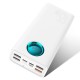 Зовнішній акумулятор Baseus Amblight Digital Display Fast Charge Power Bank 26800mAh 65W Stellar White (P10022402223-00)