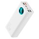 Зовнішній акумулятор Baseus Amblight Digital Display Fast Charge Power Bank 26800mAh 65W Stellar White (P10022402223-00)