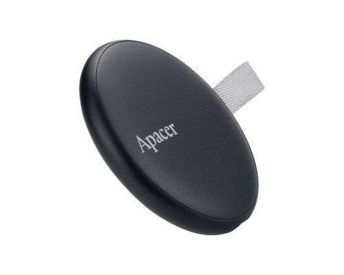 SSD Apacer Magnetic Portable AS725 1 TB USB 3.2 Gen.2 Type-C MagSafe Black (AP1TBAS725B-1) 