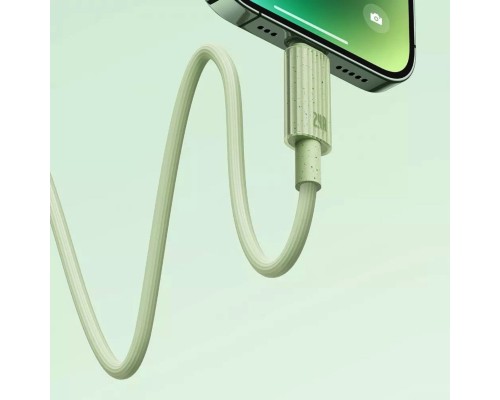 Кабель Baseus Habitat Series Fast Charging Cable USB to iP 2.4A 2m Natural Green (P10360200631-01) Кабель Baseus Habitat Series Fast Charging Cable USB to iP 2.4A 2m Natural Green (P10360200631-01)