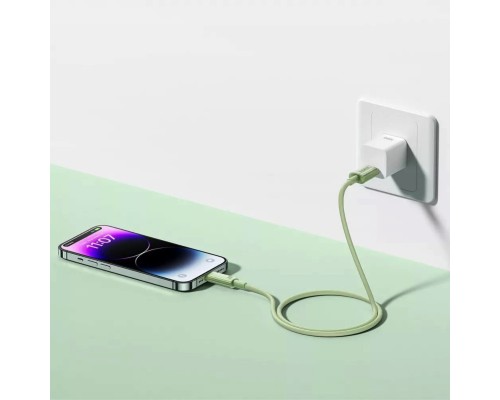 Кабель Baseus Habitat Series Fast Charging Cable USB to iP 2.4A 2m Natural Green (P10360200631-01) Кабель Baseus Habitat Series Fast Charging Cable USB to iP 2.4A 2m Natural Green (P10360200631-01)