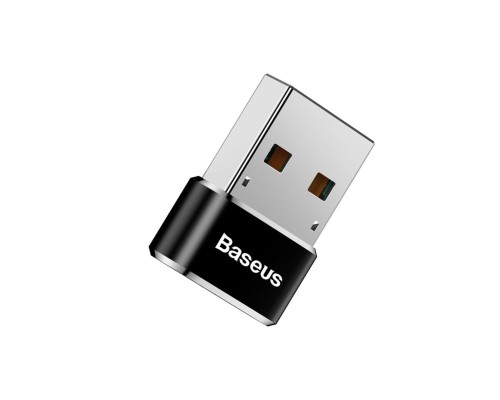 Адаптер Baseus USB Male To Type-C Female Adapter Converter Black (CAAOTG-01) Адаптер Baseus USB Male To Type-C Female Adapter Converter Black (CAAOTG-01)