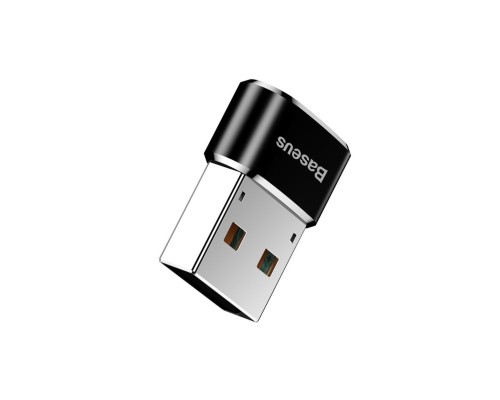Адаптер Baseus USB Male To Type-C Female Adapter Converter Black (CAAOTG-01) Адаптер Baseus USB Male To Type-C Female Adapter Converter Black (CAAOTG-01)