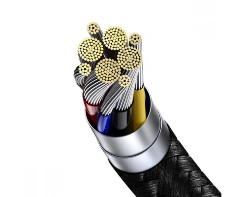 Кабель Baseus Display Fast Charging Data Cable Type-C to Type-C 100W 1m Black (CATSK-B01) Кабель Baseus Display Fast Charging Data Cable Type-C to Type-C 100W 1m Black (CATSK-B01)