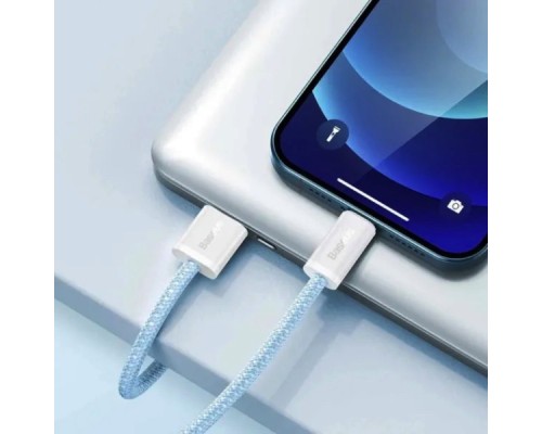 Кабель Baseus Dynamic Series Fast Charging Data Cable USB to iP 2.4A 1m Blue (CALD000403) Кабель Baseus Dynamic Series Fast Charging Data Cable USB to iP 2.4A 1m Blue (CALD000403)