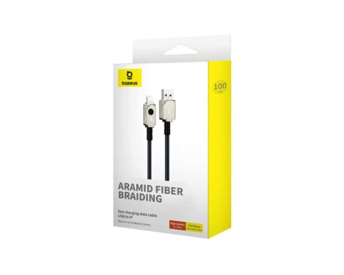 Кабель Baseus Unbreakable Series Fast Charging Data Cable USB to iP 2.4A 1m Stellar White (P10355802221-00) Кабель Baseus Unbreakable Series Fast Charging Data Cable USB to iP 2.4A 1m Stellar White (P10355802221-00)
