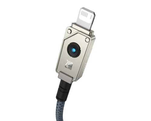 Кабель Baseus Unbreakable Series Fast Charging Data Cable USB to iP 2.4A 1m Stellar White (P10355802221-00) Кабель Baseus Unbreakable Series Fast Charging Data Cable USB to iP 2.4A 1m Stellar White (P10355802221-00)