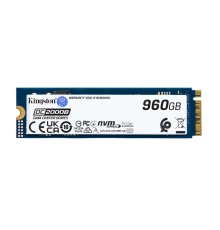 Накопичувач SSD M.2 Kingston DC2000B 960G NVMe 2280 PCIe 4.0 x4 3D NAND TLC (SEDC2000BM8/960G)