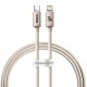 Кабель Baseus Crystal Shine Series Fast Charging Data Cable Type-C to iP 20W 1.2m Pink (CAJY001304)