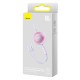 Кабель Baseus Bright Mirror 2 Series Retractable 3-in-1 Fast Charging  Data Cable Type-C to M+L+C 100W 1.1m Purple (CAMJ010205)