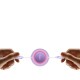 Кабель Baseus Bright Mirror 2 Series Retractable 3-in-1 Fast Charging  Data Cable Type-C to M+L+C 100W 1.1m Purple (CAMJ010205)