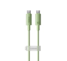 Кабель Baseus Habitat Series Fast Charging Cable Type-C to Type-C 100W 1m Natural Green (P10360202631-00)