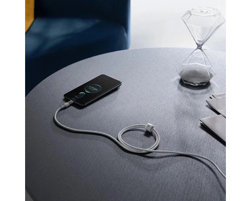 Кабель Baseus Gem Fast-Charging Data Cable USB to USB-C 100W 1m Moon White (P10373002211-00) Кабель Baseus Gem Fast-Charging Data Cable USB to USB-C 100W 1m Moon White (P10373002211-00)