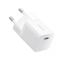 Мережевий зарядний пристрій Baseus  GaN5 Fast Charger (mini) 1C 25W EU Moon White (P10110909213-00)