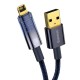 Кабель Baseus Explorer Series Auto Power-Off Fast Charging Data Cable USB to IP 2.4A 1m Blue (CATS000403)
