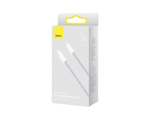 Кабель Baseus Dynamic 2 Series Fast Charging Data Cable Type-C to iP 20W 1m Purple (CALD040205) Кабель Baseus Dynamic 2 Series Fast Charging Data Cable Type-C to iP 20W 1m Purple (CALD040205)